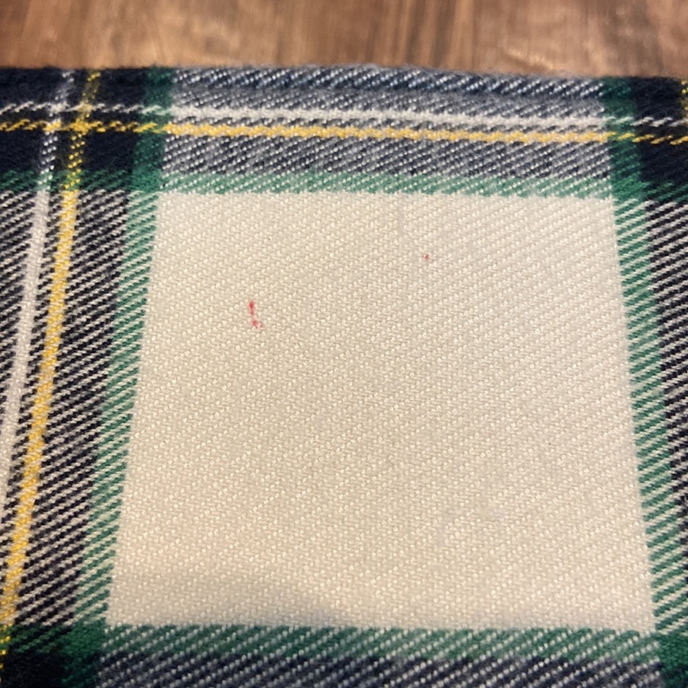 Nanette Lepore cream plaid tote purse - Picture 5 of 6